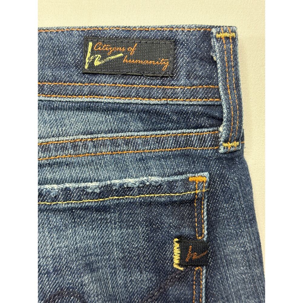 Citizens of Humanity Women's #002 Ingrid Low Waist Flare Jeans - 27 (29x33.5) - Picture 3 of 6